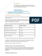 Termination and Dismissal - Assignment