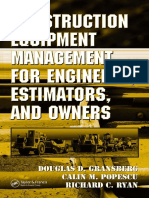 Construction Equipment Management Book