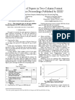 IEEE Conference Paper Template