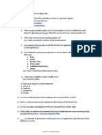 CSA Sample Questions