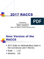 Raccs PPT - Highlights of Amendments - As of March 10 2017