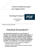 Viable Sensor Network Industrial Ecosystem & Role of Zigbee/Tinyos