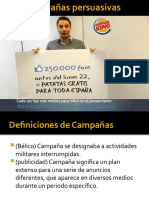 CDD15, Las Campañas Persuasivas