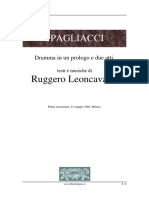 Pagliacci PDF