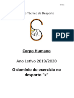 Enunciado Trabalho Corpo Humano Nutrição e Doping