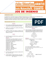 Ejercicios de Juegos de Ingenio para Cuarto Grado de Secundaria