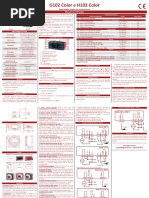 Manual Serie g102 Color