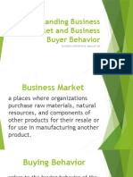 01 Understanding Business Market and Business Buyer Behavior