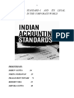 Accounting Standard-1 and Its Legal Implications in The Corporate World