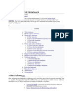 List of Biological Databases