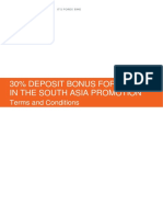 TCs Deposit Bonus South Asia Until 30.06.2019 0