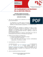 Examen 2 - Planeamiento Estrategico