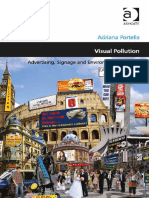 (Design and The Built Environment) Adriana Portella - Visual Pollution - Advertising, Signage and Environmental Quality (2014, Ashgate Pub Co) PDF