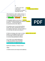 As Palavras Interditas - Oral de PT