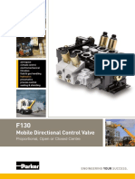 Distribuitoare Proportionale F130 Parker PDF