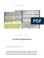 Los Diez Mandamientos - Estudia La Biblia PDF