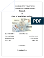 Ventilated Patient Project