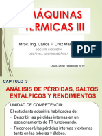 Capítulo 3 Estudio de Perdidas Saltos Entalpicos y Rendimientos PDF