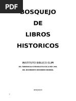 Bosquejo Libros Historicos