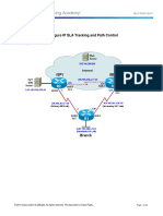 CCNPv7 ROUTE Lab5-2 IP SLA Tracking and Path Control Student Alexis Pedroza