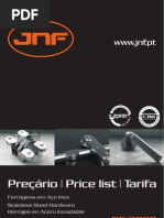 Tabela PreÃ Os - JNF 2008