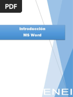 Intro Ms Word