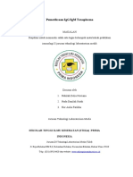 Imunologi II - Pemeriksaan IgG Dan IgM Toxoplasma