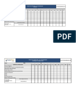 Tarjeta de Inspección Kit Antiderrame