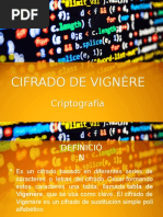 Cifrado de Vignère