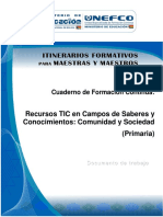 Unidad 1-Recursos Tic en Campos de Saberes y Conocimientos - Comunidad y Sociedad