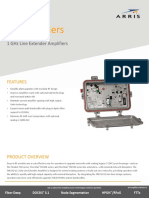 Flex Max FM331-LE 1 GHZ Line Extender Amplifier Data Sheet