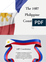 The 1987 Philippine Constitution