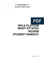 B3J3838 Rifle Platoon Night Attacks