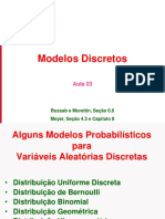 Aula 03 - Modelos Discretos