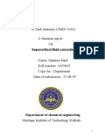 Supercritical Fluid Extraction