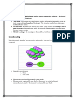 Chemical Bonding