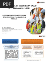 Plan Nacional SST Estrategia II