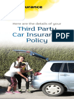 Third Party Car Insurance Policy PDF