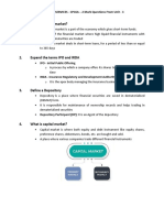 FINANCIAL SERVICES - CPC6A - 2 Mark Questions From Unit - 3 PDF