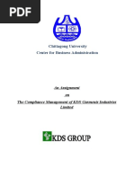 Assignment On Compliance Management of K