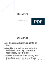 Diluents