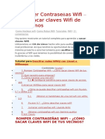 Romper Contraseñas Wifi