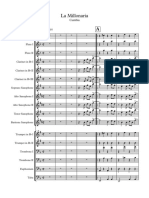 La Millonaria - Score and Parts PDF