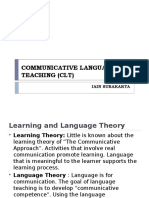 Communicative Language Teaching (CLT)