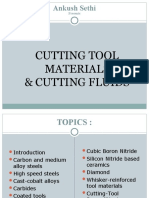 Cutting Tool Materials and Cutting Fluids