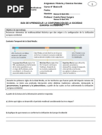 Guía de Aprendizaje 1 8°B