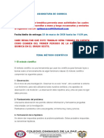 Metodo Cientifico 6° Quimica