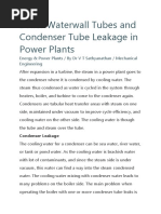 Condenser Tube Leakage2