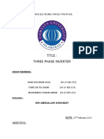 Power Electronics Proposal