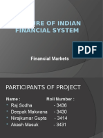 Structure of Indian Financial System